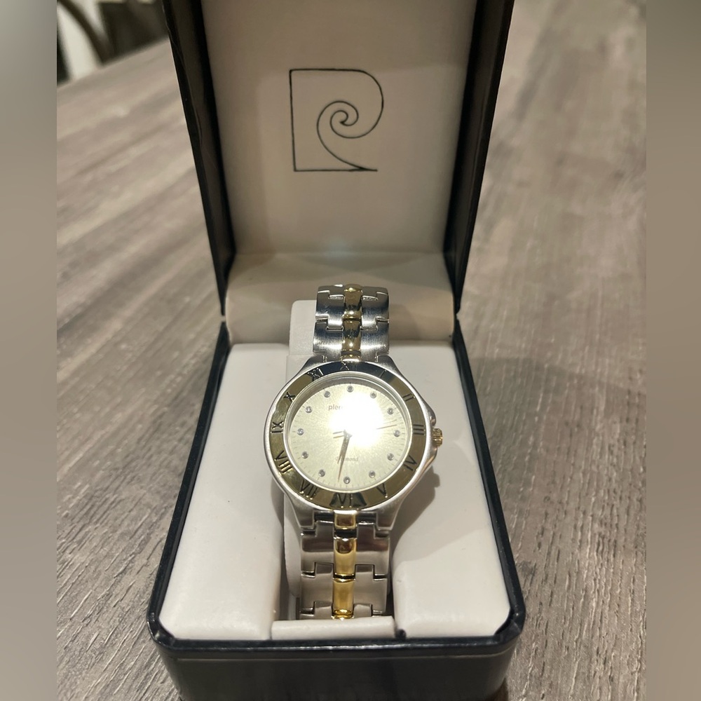 Pierre Cardin Silver and Gold Unisex Collectable Watch